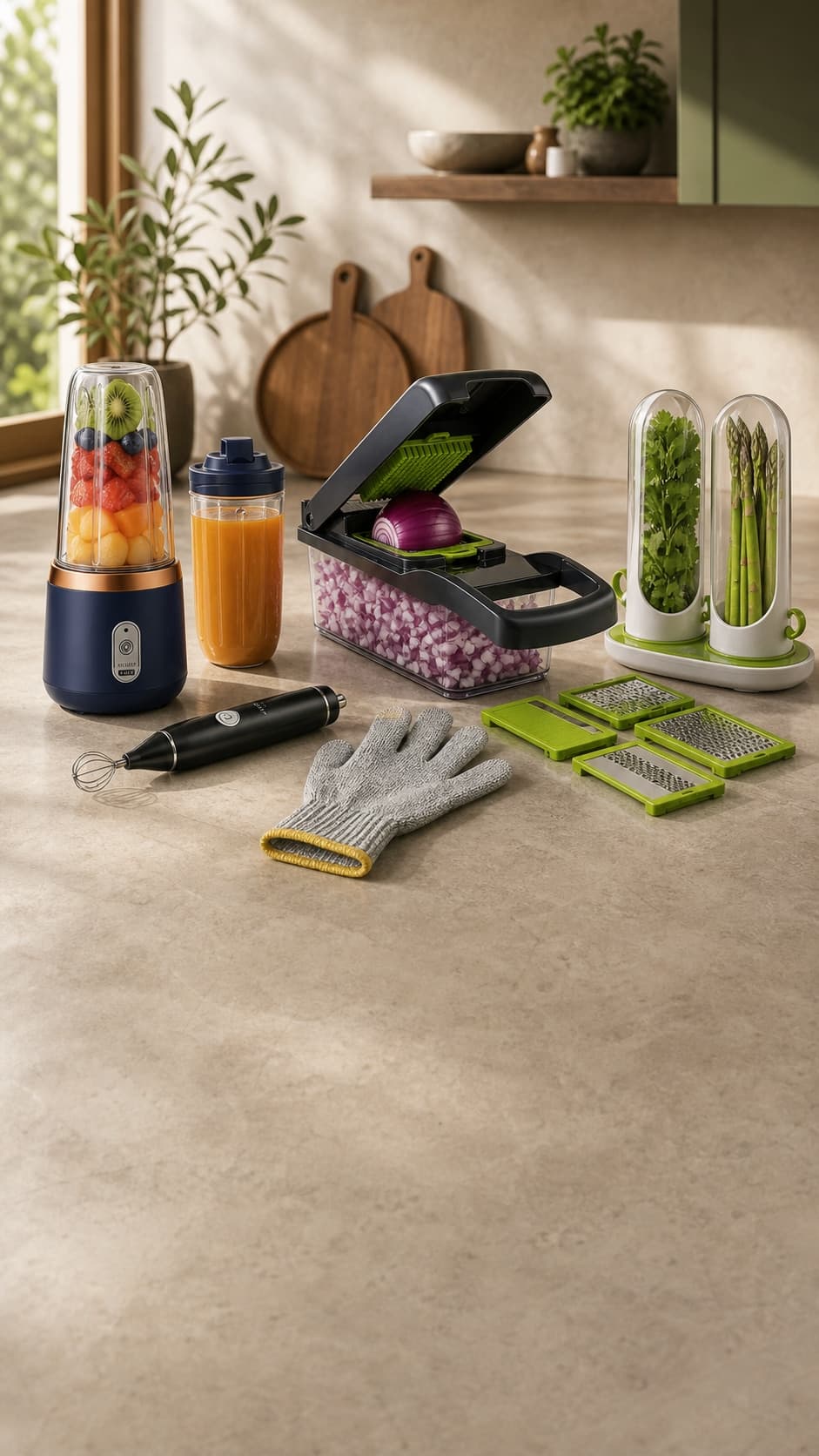 Thoughtfully selected everyday home objects